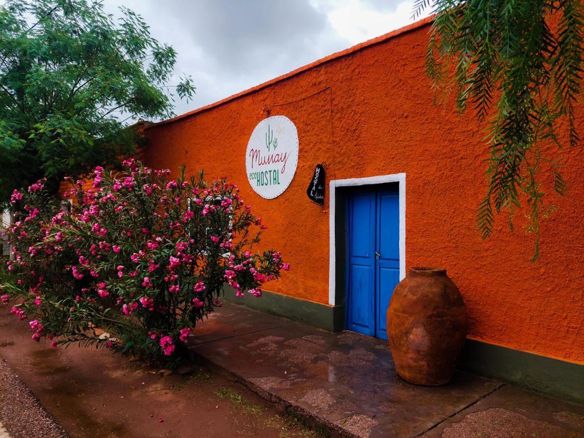 Munay Ecohostal - Cabanas De Adobe Tinogasta Buitenkant foto